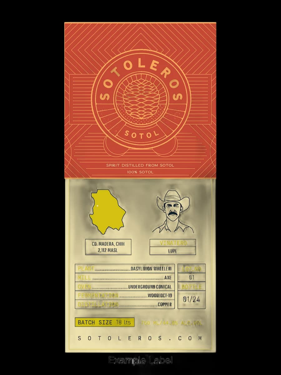 Sotoleros Lupe Sotol by Sotoleros