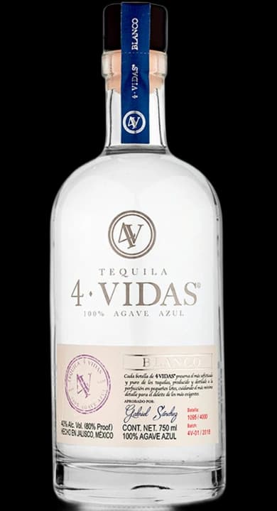 4 Vidas Tequila Blanco