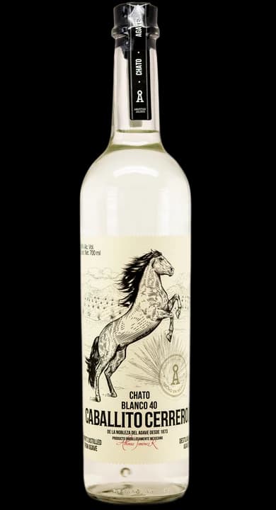 Caballito Cerrero Chato Blanco 40