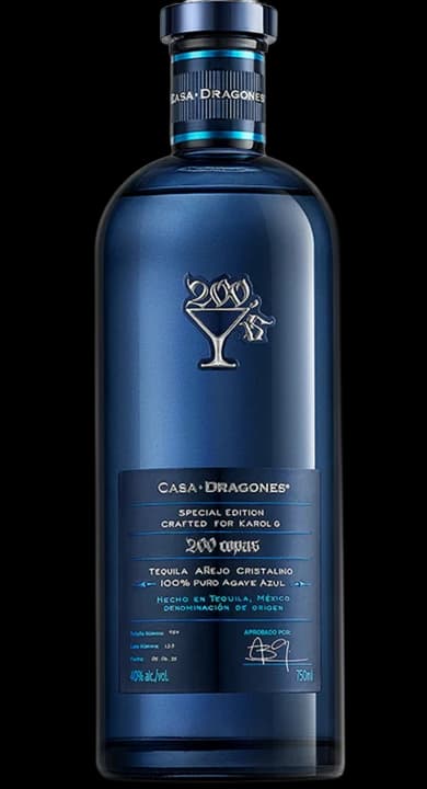 Casa Dragones X Karol G '200 Copas' Añejo Cristalino Tequila
