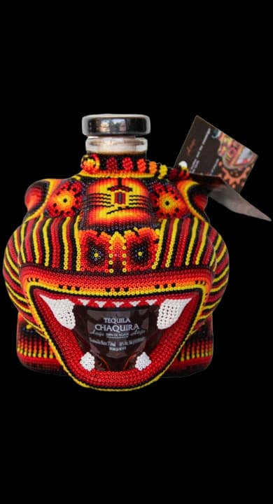 Chaquira Beaded Jaquar Añejo