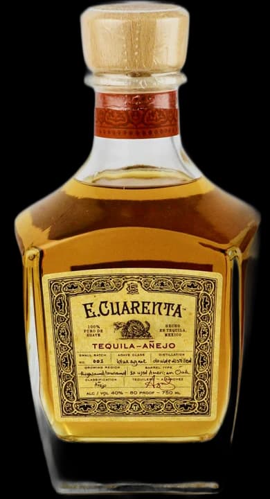 E. Cuarenta Tequila Añejo