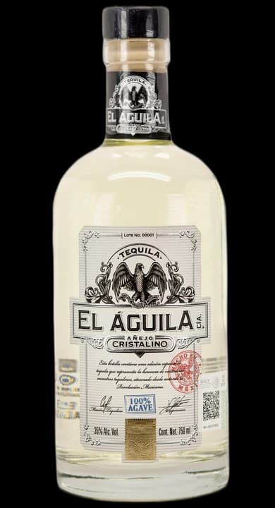 El Aguila Cía Añejo Cristalino