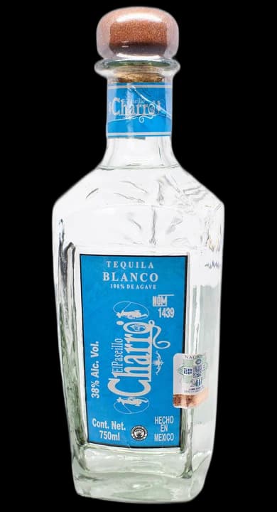 El Paseillo Charro Tequila Blanco