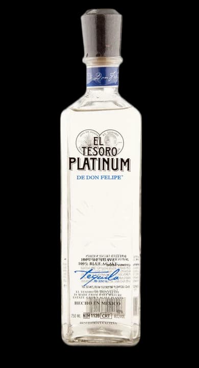 El Tesoro Tequila Platinum