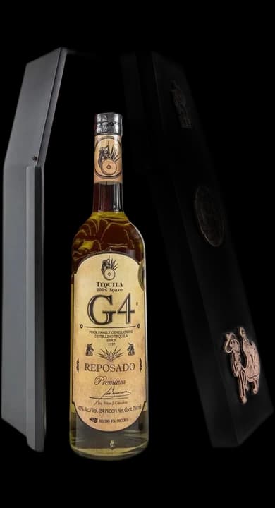 G4 Reposado Madera Dia De Los Muertos 2024