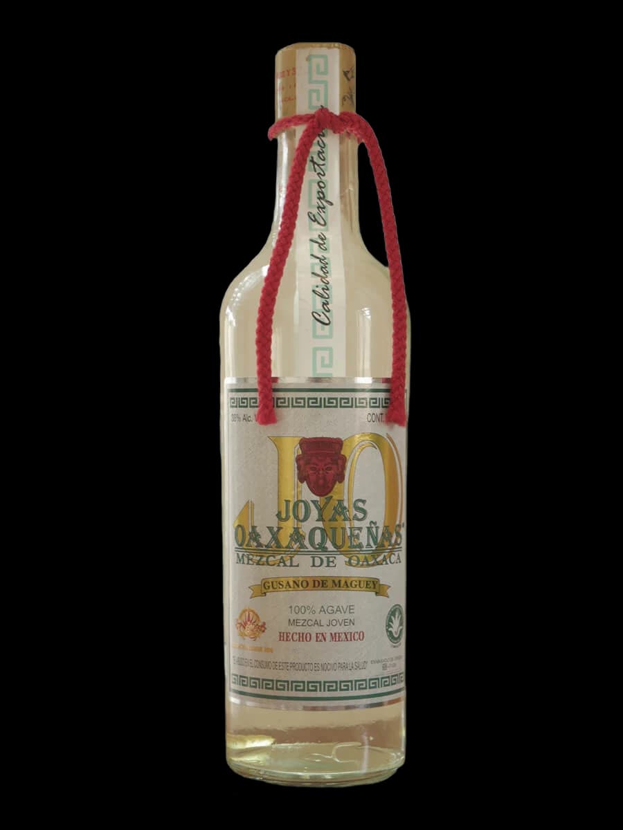 Joyas Oaxaqueñas Blanco con Gusano