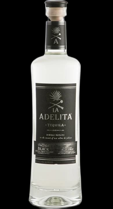 La Adelita Tequila Black Añejo Cristalino