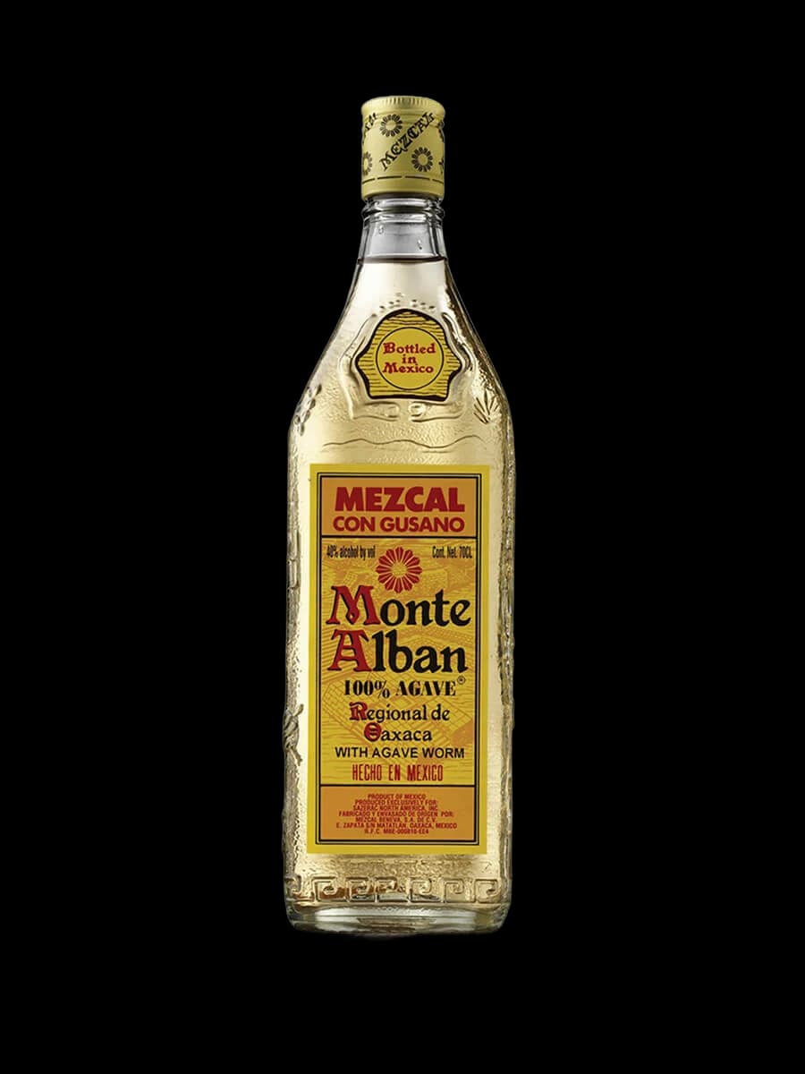 Monte Alban Mezcal Con Gusano