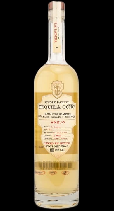 Ocho Tequila Añejo (Single Barrel) - La Ladera 2021