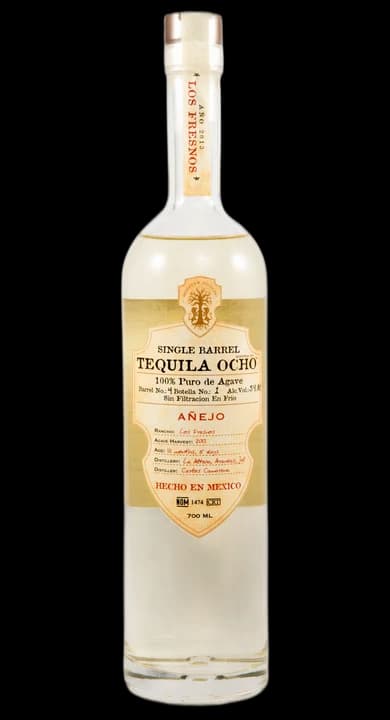 Ocho Tequila Añejo (Single Barrel) - Los Fresnos 2013