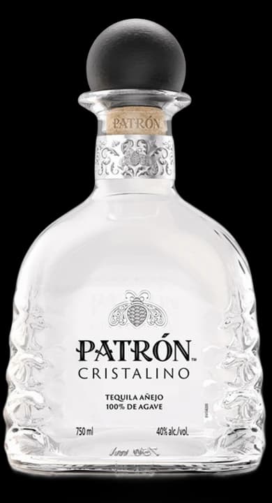 Patrón Cristalino Tequila Añejo
