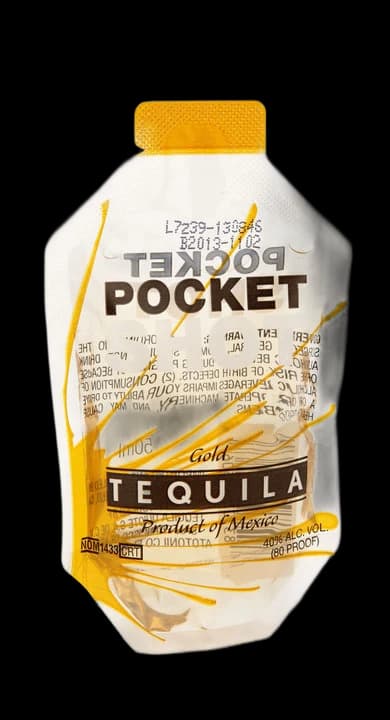 Pocket Shot Tequila Gold