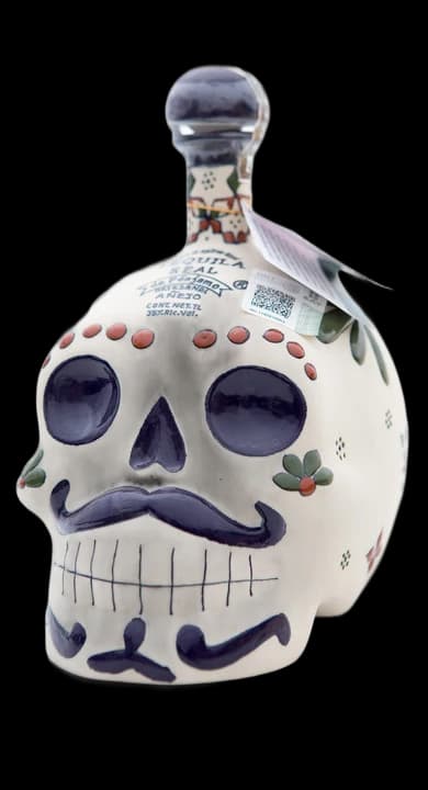 Real de Pénjamo Artesanal Añejo (Skull Bottle)