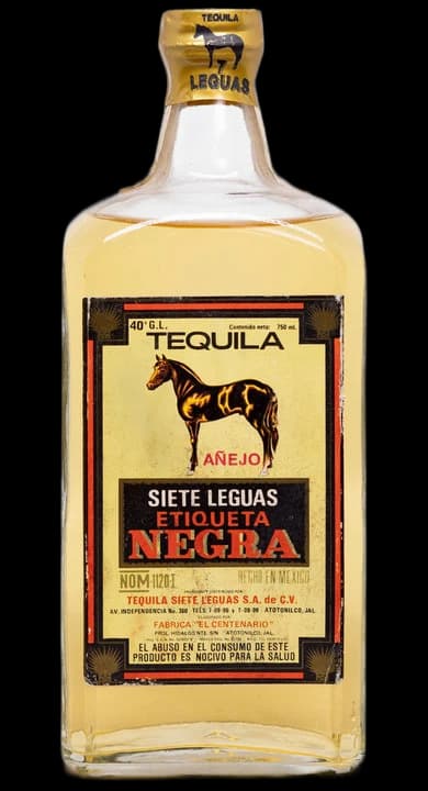 Siete Leguas Etiqueta Negra Añejo