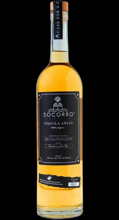 Socorro Tequila Añejo (Square Label)