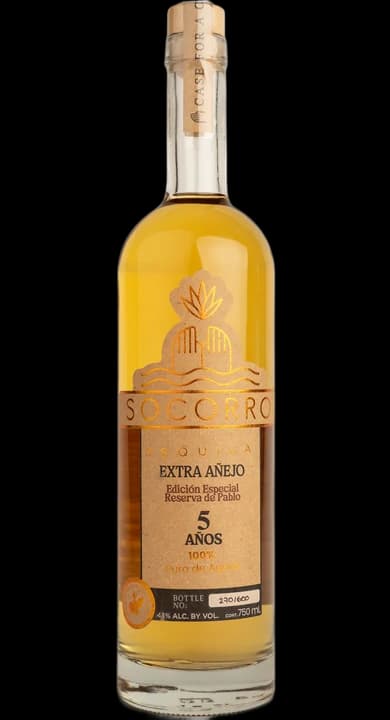 Socorro Tequila Extra Añejo 5 Años