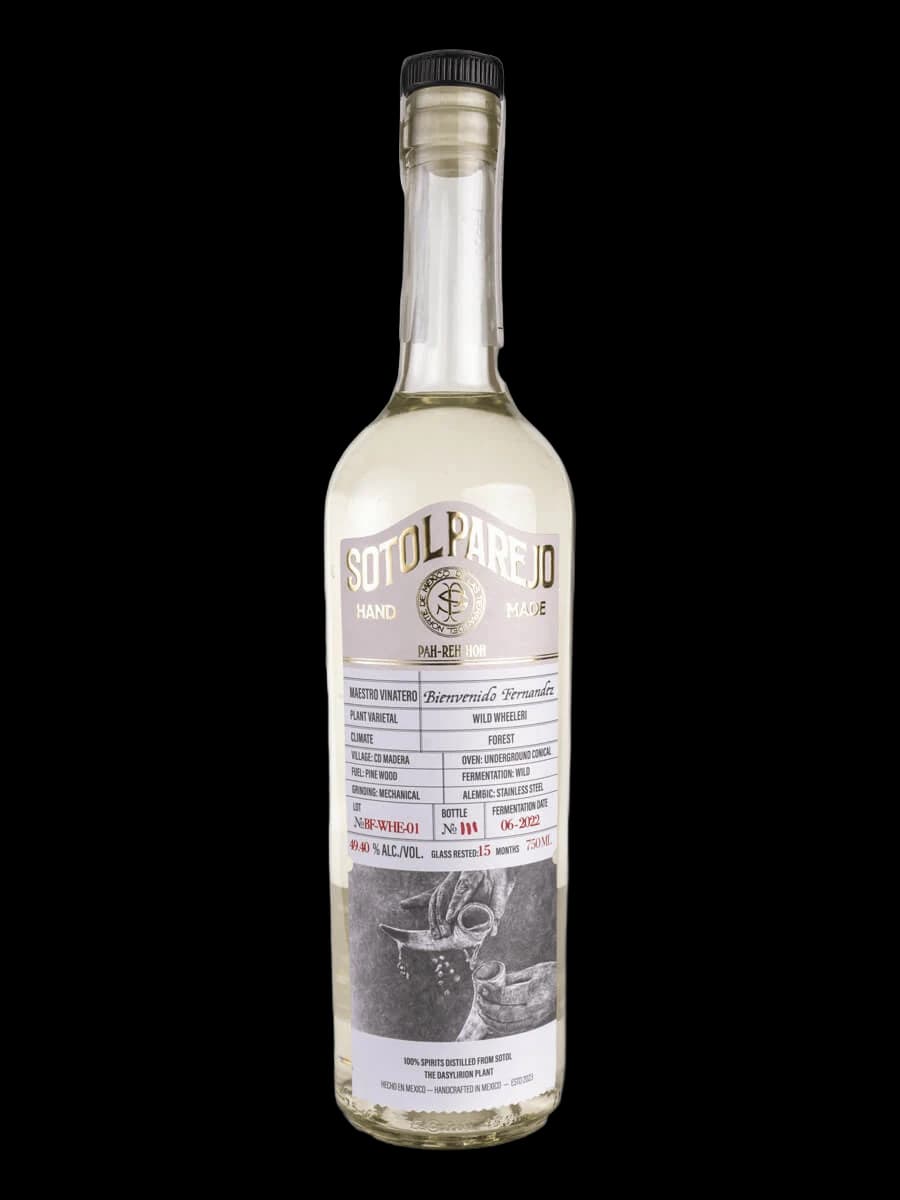 Sotol Parejo Wheeleri – Bienvenido Fernández by Parejo Sotol