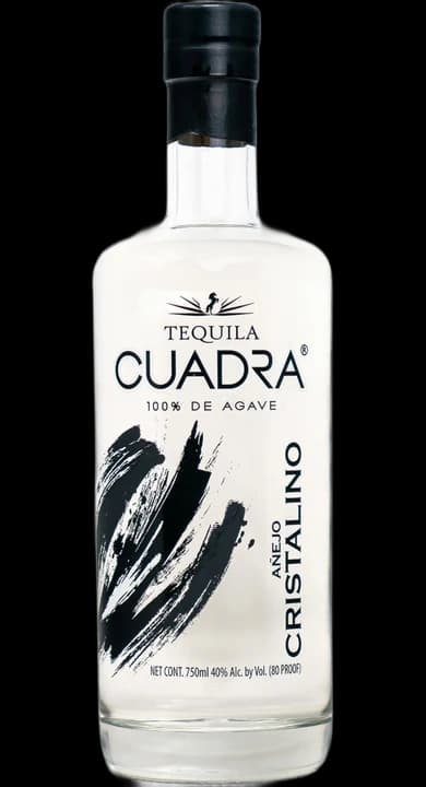 Tequila Cuadra Añejo Cristalino