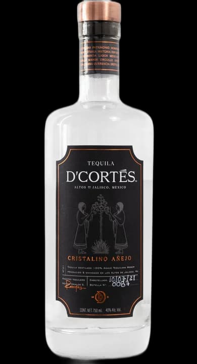 Tequila D'Cortés Añejo Cristalino