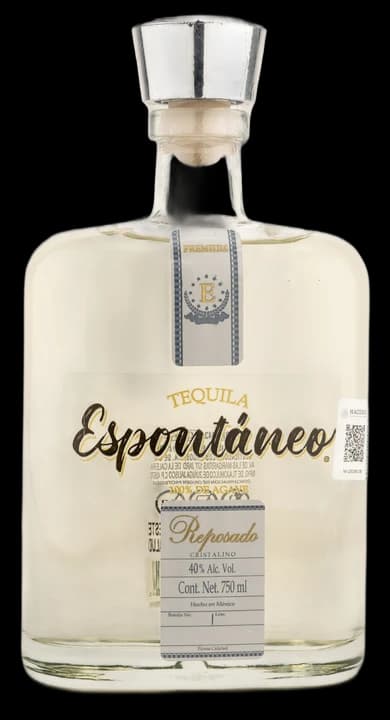 Tequila Espontáneo Reposado Cristalino
