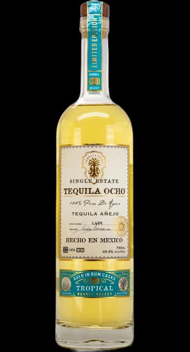 Tequila Ocho Añejo Tropical Barrel Select