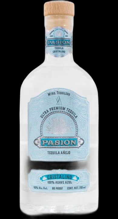 Tequila Pasión Añejo Cristalino