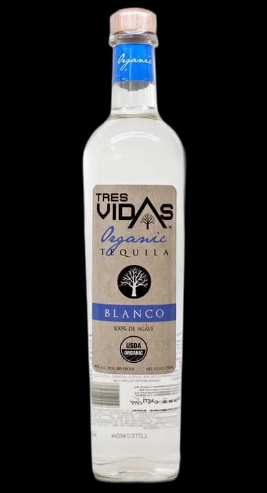Tres Vidas Organic Tequila Blanco