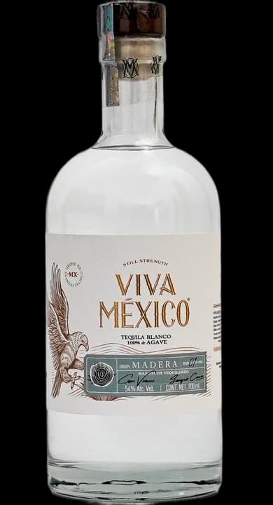 Viva Mexico Madera Blanco