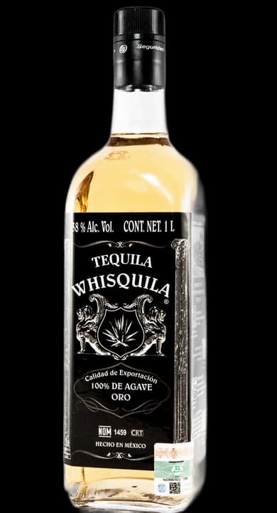 Whisquilla Tequila 100% Agave Gold
